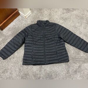 32 degrees down feather puffer jacket Womens XL black